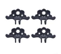 410 protectores de nieve para techo hechos de metal y plástico para la prevención de nieve y hielo para mantener la integridad del techo (4 piezas)