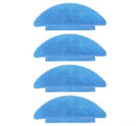 410 trapos de fregona para Conga 7490 y para aspiradora robot Genesis diseñados para una limpieza superior y protección del suelo (paquete de 4)