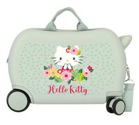 4121011 MALETA INF.ABS 4R.(2 MULTI.) 45CM. FLORAL KITTY MENT