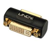 41233 cambiador de género para cable DVI Negro, Embrague negro, DVI, DVI, Negro