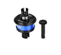 4140 Acero + Aluminio 7075 Aleación Delantera o Trasera Diferencial Completo 13/43T/1.0 Mod para LOSI 1/8 LMT 1.0/2.0 Eje Sólido Monster Truck Upgrades - Azul