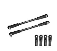 4140 Carbon Steel Adjustable Front Steering Toe Links 157-162mm for Traxxas 1/5 X-Maxx 6S 8S X-Monster Bigfoot Chasis 1/6 Funco Pro Scale Sand Car 8S