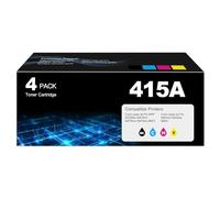 415A 415X 415 Tóner (con chip) Compatible con HP415A Negro para HP 415 415A 415X M479FDW Tóner Multipack para Laser Jet Pro MFP M479fdw M479dw M479fnw M479fdn M454dn M479 M459 M455 4dw W2 030A