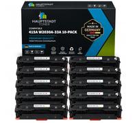 415A 415X M479FDW Toner Compatible para HP 415A 415X 10Pack Multipack | Compatible con HP: Color LaserJet MFP M479fdw M479dn M479dw M479, Color LaserJet M454 M454dn M454dw BK=2100; CMY=2100