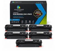 415A 415X M479FDW Toner Compatible para HP 415A 415X 5Pack Multipack | Compatible con HP: Color LaserJet MFP M479fdw M479dn M479dw M479, Color LaserJet M454 M454dn M454dw BK=2100; CMY=2100