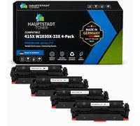 415X 415A M479FDW Toner Compatible para HP 415X 415A 4Pack Multipack | Compatible con HP: Color LaserJet Pro MFP M479 M479dw M479fdn M479fdw M479fnw, Color LaserJet M454 BK=7500; CMY=6000