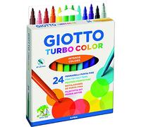 4170 00 - Paquete 24 rotuladores Giotto Turbo Color, Multicolor