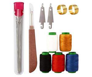 41piezas Juego De Agujas De Coser,Agujas de Acero Inoxidable para Coser a Mano,Kit de Costura BáSico,Aguja de Coser de Punta Fina,para Principiantes,Costura a Mano