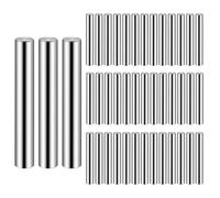 42 Clavijas de Escuadras para Estanterias, Clavijas de Soporte Baldas Armarios Estanteria, Soportes para Baldas, Clavijas de Soporte de Estante Cilíndricas Acero Inox para Estantes Muebles, 6x40mm