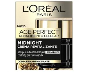 ¡42% DTO! Age Perfect Renacimiento Celular Midnight Crema Revitalizante con Complejo Antioxidante 50 ml