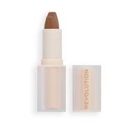 Revolution Lasting Kiss Lipstick, Fórmula Mate, Larga Duración, Divine Brown