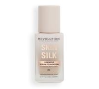 Makeup Revolution, Skin Silk Serum Foundation, Light to Medium Coverage, Contains Hyaluronic Acid, F7, 23ml