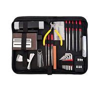 42 herramientas de mantenimiento para reparación de guitarra, herramientas de reparación para ukelele, bajo, mandolina, banjo