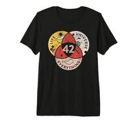 42 La Respuesta a la Vida El Universo Todo Matemático Camiseta Premium