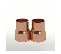 42 mm x 19 mm de diámetro interior con extremo de cobre recto reductor acoplamiento de fontanería Scoket soldadura agua gas aceite