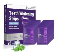 42 Pares Tiras Blanqueadoras Moradas, Blanqueador Dental En Casa, Tiras Blanqueadoras Para Dientes MáS Blancos, Refresca RespiracióN, Resultados RáPidos