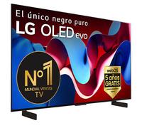 LG OLED evo C4 OLED42C44LA Televisor 106,7 cm (42") 4K Ultra HD Smart TV Wifi Marrón