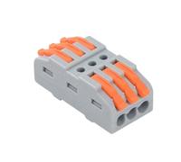 42 que empalman los bloques de terminales caseros compactos universales de la prensa del conductor del conector del alambre del extremo multiplex(CMK-423(3 in 3 out))