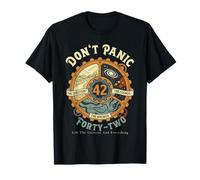 42 Respuesta a la Vida El Universo y Todo no entra en pánico Camiseta