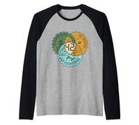 42 Respuesta a la Vida El Universo y Todo no entra en pánico Camiseta Manga Raglan