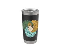 42 Respuesta a la vida El universo y todo no entra en pánico Vaso térmico de acero inoxidable de doble pared