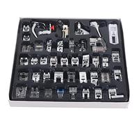 42 unids/Set Piezas de máquina de Coser multifunción Trenzado Puntada ciega zurcir prensatelas pies