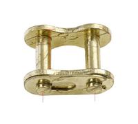 420 428 520 530 Link de conector de cadena motocicleta Cadena de servicio pesado Conectando un enlace de junta maestra con bloqueo compatible con cadenas de tamaño estándar(Gold 530)