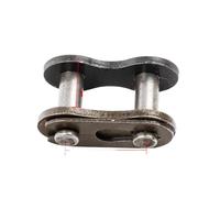 420 428 520 530 Link de conector de cadena motocicleta Cadena de servicio pesado Conectando un enlace de junta maestra con bloqueo compatible con cadenas de tamaño estándar(Primary 520)