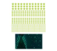 420 PCS Estrellas Fluorescentes para Techo, Pegatinas Fluorescentes de Pared Decorativas, Estrellitas Luminosas Adhesivas