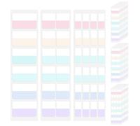 420 Piezas de Pestañas de índice Adhesivas, 3 Tamaños de Notas Adhesivas Índices, Marcadores de Página de Colores Morandi, Marcadores Adhesivos para Documentos, Libros, Carpetas (6 Colores)