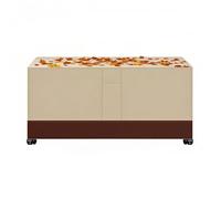 420D - Funda rectangular impermeable para muebles de jardín, protección al aire libre, resistente a los rayos UV, resistente al viento y al desgarro, cuadrada