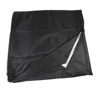 420d Oxford - Cubierta impermeable para equipo de gimnasio en casa, protector contra el polvo con cordón de cremallera para estación de acero multifunción de 104.0 x 177.9 x 182.8 cm, color negro