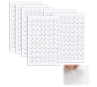 420Pcs Cinta de Doble Cara Transparente Redonda de Puntos Adhesivos Adhesivo Extraíble Multiusos Sin Huellas para Decoraciones de Fiesta, Bricolaje, Hogar (10mm)