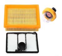 4224 141 0300 Tune Up Kit de filtro de aire y prefiltro para sierras de corte Cutquik para modelos 700 800, bombilla para mantenimiento y protección del motor