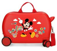 4231012 MALETA INF.ABS 4R.(2 MULTI.) 45CM. MICKEY FUN TIMES