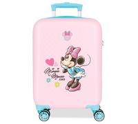 4231343 TROLLEY ABS 50 CM.4R. MINNIE IMAGINE ROSA