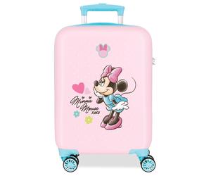 4231343 TROLLEY ABS 50 CM.4R. MINNIE IMAGINE ROSA