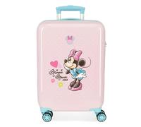 4231743 TROLLEY ABS 55CM.4R. MINNIE IMAGINE ROSA