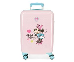 4231743 TROLLEY ABS 55CM.4R. MINNIE IMAGINE ROSA