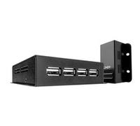 42681 ampliador de red Transmisor y receptor de red Negro, Extensor USB negro, Transmisor y receptor de red, 50 m, 480 Mbit/s, Cat5, Cat5e, Cat6, NS1021, Bronce fosforoso