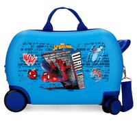 4271011 MALETA INF.ABS 4R.(2 MULTI.) 45CM. SPIDERMAN WALL CR