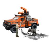 Schleich Wild Life | Vehículo de Aventura en la Selva 42720 | Set con Todoterreno, guardabosques, Elefante y Accesorios | Figuras de Animales y Juego para niños Desde 3 años | 37 Piezas