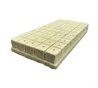 4272100 cubos de inicio de cultivo de plantas para medios de clonación efectivos con gran drenaje y aireación (72 piezas de 30 x 30 x 40 mm)