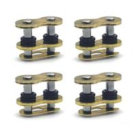 428 Chain Master Link Paquete de 4 juntas tóricas doradas selladas