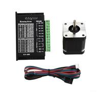 42BYGH40 para el motor de pasos bipolar Nema17 con el kit del conductor del motor 4.0A 40Ncm 1.5A/fase para la enseñanza de las plataformas experimentales y el pequeño engranaje de la automatización