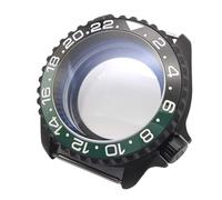 42MM Acero Inoxidable Zafiro Caja Reemplazo, NH35/NH36 Caja Reloj, Fondo Transparente, Accesorios Modificación Reloj Buceo para Seiko SKX007
