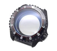 42MM Acero Inoxidable Zafiro Caja Reemplazo, NH35/NH36 Caja Reloj, Fondo Transparente, Accesorios Modificación Reloj Buceo para Seiko SKX007