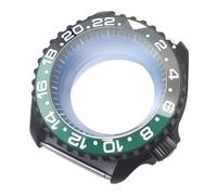 42MM Acero Inoxidable Zafiro Caja Reloj, NH35/NH36 Caja Reemplazo, Fondo Transparente, Accesorios Modificación Reloj para Seiko SKX007