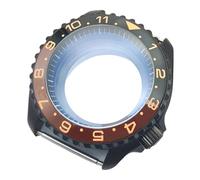42MM Acero Inoxidable Zafiro Caja Reloj, NH35/NH36 Caja Reemplazo, Fondo Transparente, Accesorios Modificación Reloj para Seiko SKX007