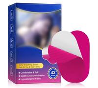 42pcs Mouth Tape for Sleeping, Cinta Bucal para Dormir, Tiras Bucales Antirronquidos, Hipoalergénico, Adhesivo Suave, Desarrolla el Hábito de la Respiración Nasal, Mejore la Calidad del Sueño(Roja)
